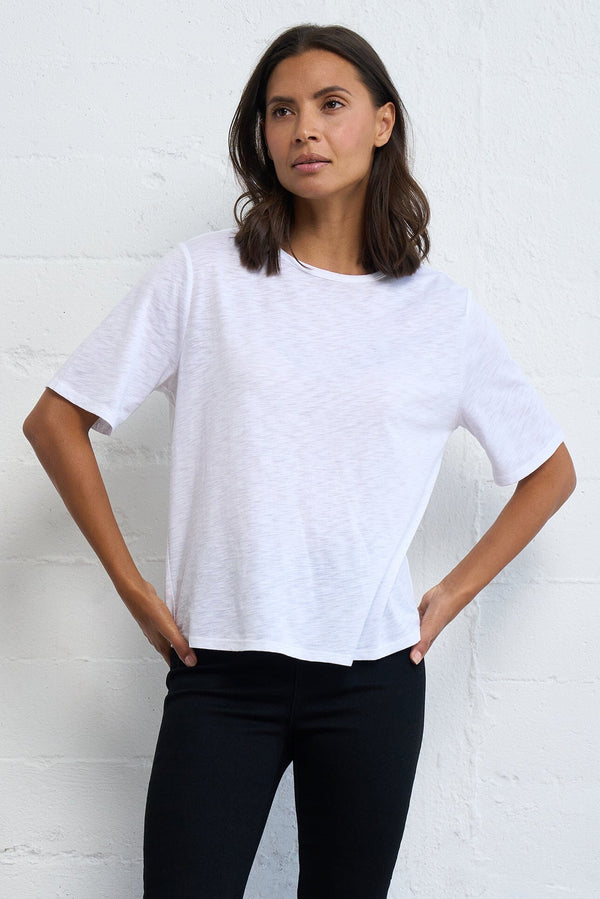 Tops - Slub Jersey Crew Tee